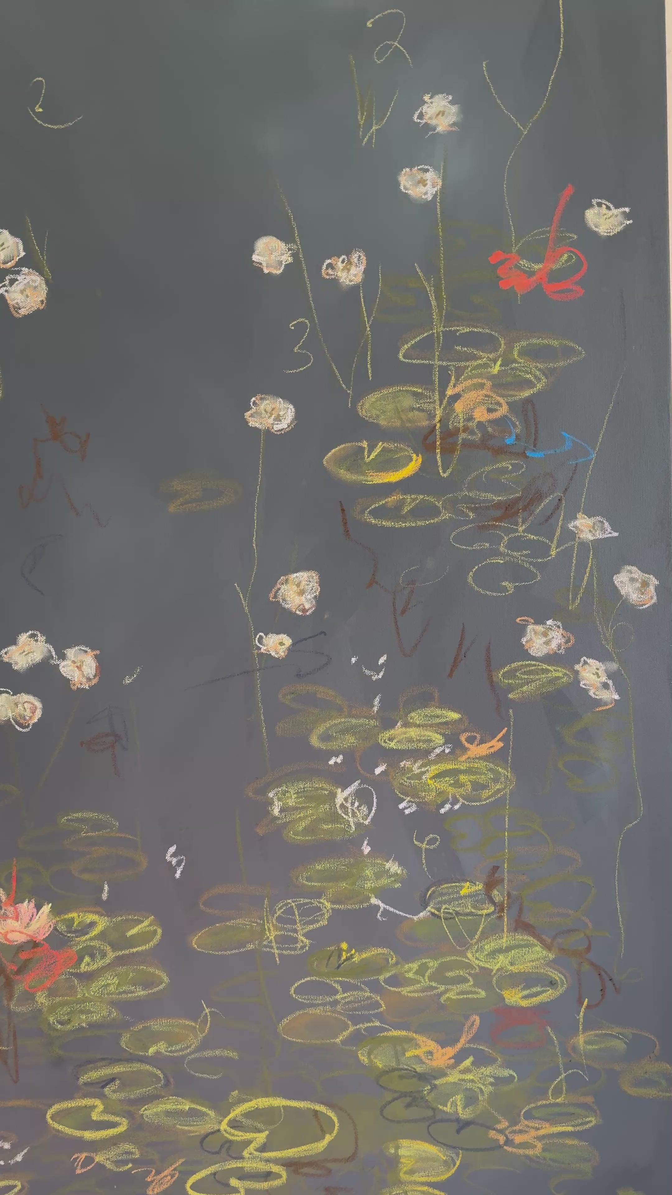 Water Lily Series #35 | 36 x 48